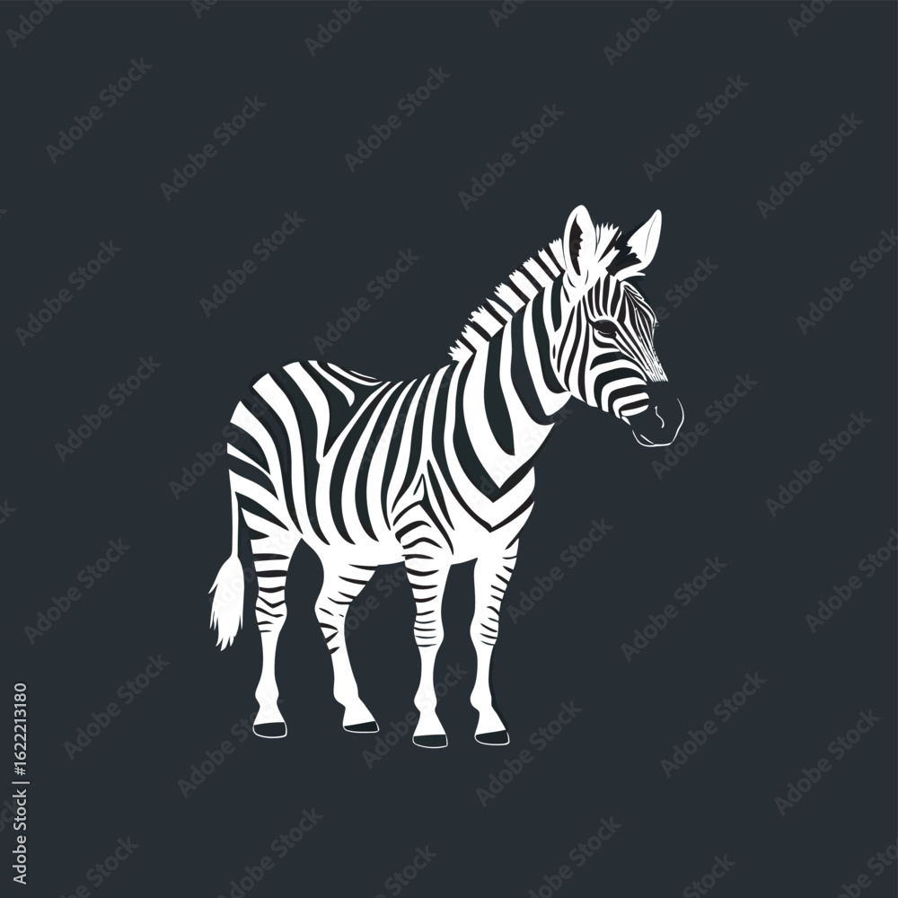 Obraz premium zebra vector illustration