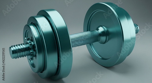 dumbbell isolated on white