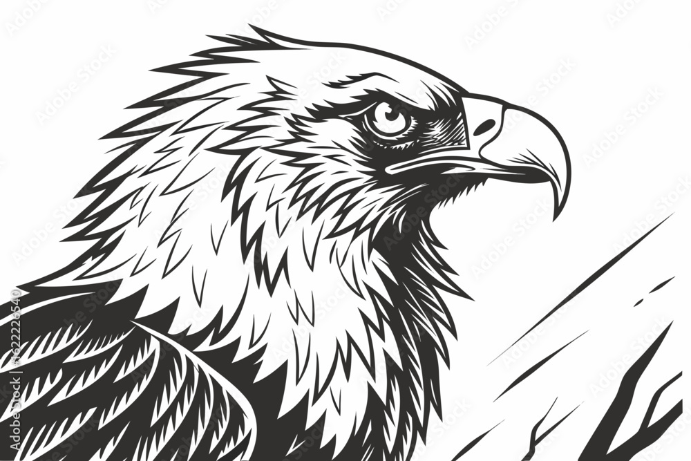 Obraz premium eagle vector illustration