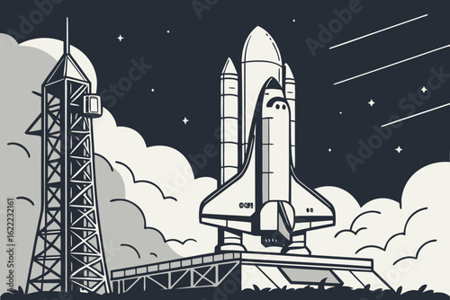 space shuttle launch