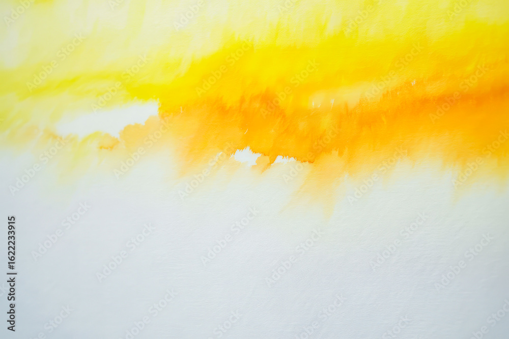 Fototapeta premium Yellow Orange Sky Gradient abstract