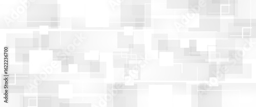 Transparent PNG available
Minimal triangle geometric technology pattern. Abstract white square overlap background for card graphics design.