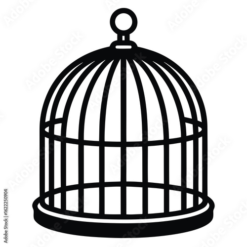 3d golden cage