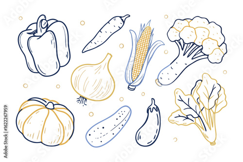 Fresh Garden Bounty: A colorful assortment of organic vegetables, freshly harvested and ready to nourish the body and soul. Celebrating the diversity of flavors and nutrients