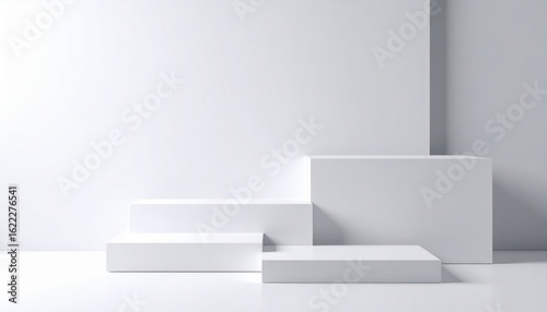 Wallpaper Mural Modern architectural design elements minimalist studio visual content bright environment high angle view clean aesthetic for seo impact Torontodigital.ca