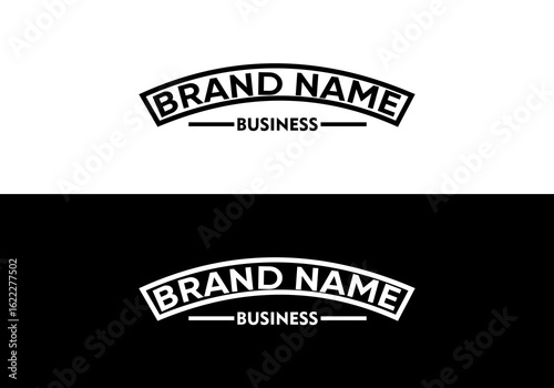signpost symbol icon brand name simple logo vector