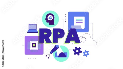 Graphic Visualization of Robotic Process Automation Tools and Technologies