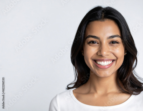 Clean Smile Studio Lighting Portrait Background