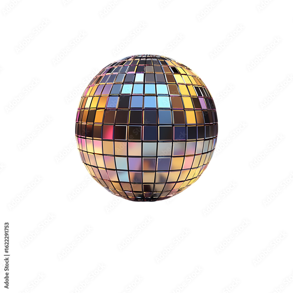 Obraz premium disco ball isolated