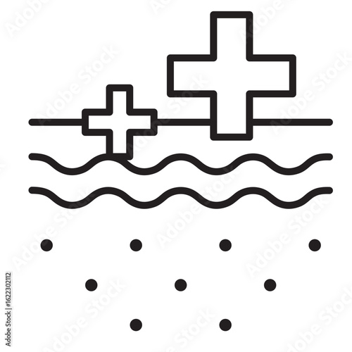 Skin related line icon
