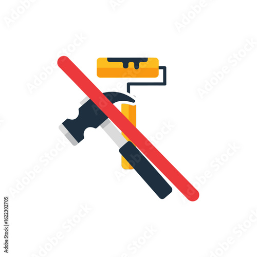 No Hammer, No Roller Paint Job Restrictions Icon