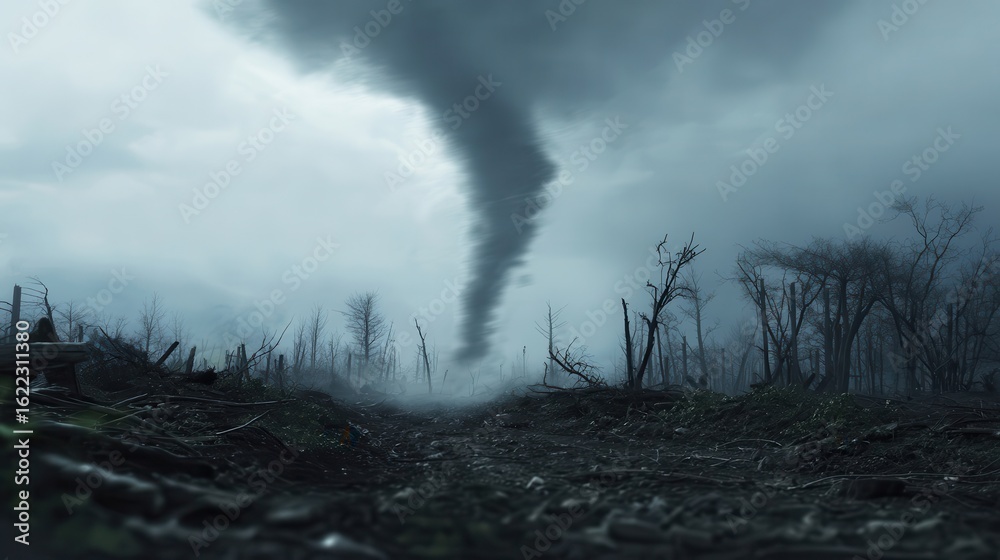 High quality photo of storm clouds over the forest. High quality photo of storm clouds over the forest.