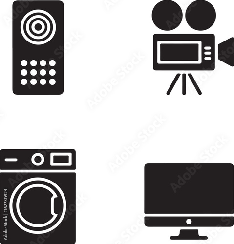 video camera washing machine monitor