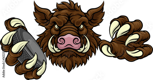 Boar Wild Hog Razorback War...