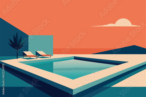 luxury swimming pool