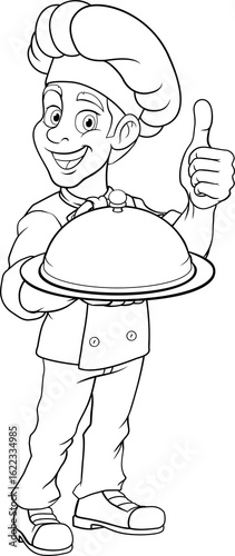 Chef Baker Cartoon Cook Foo...