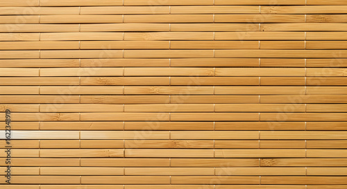 Seamless Light Brown Bamboo Mat Texture