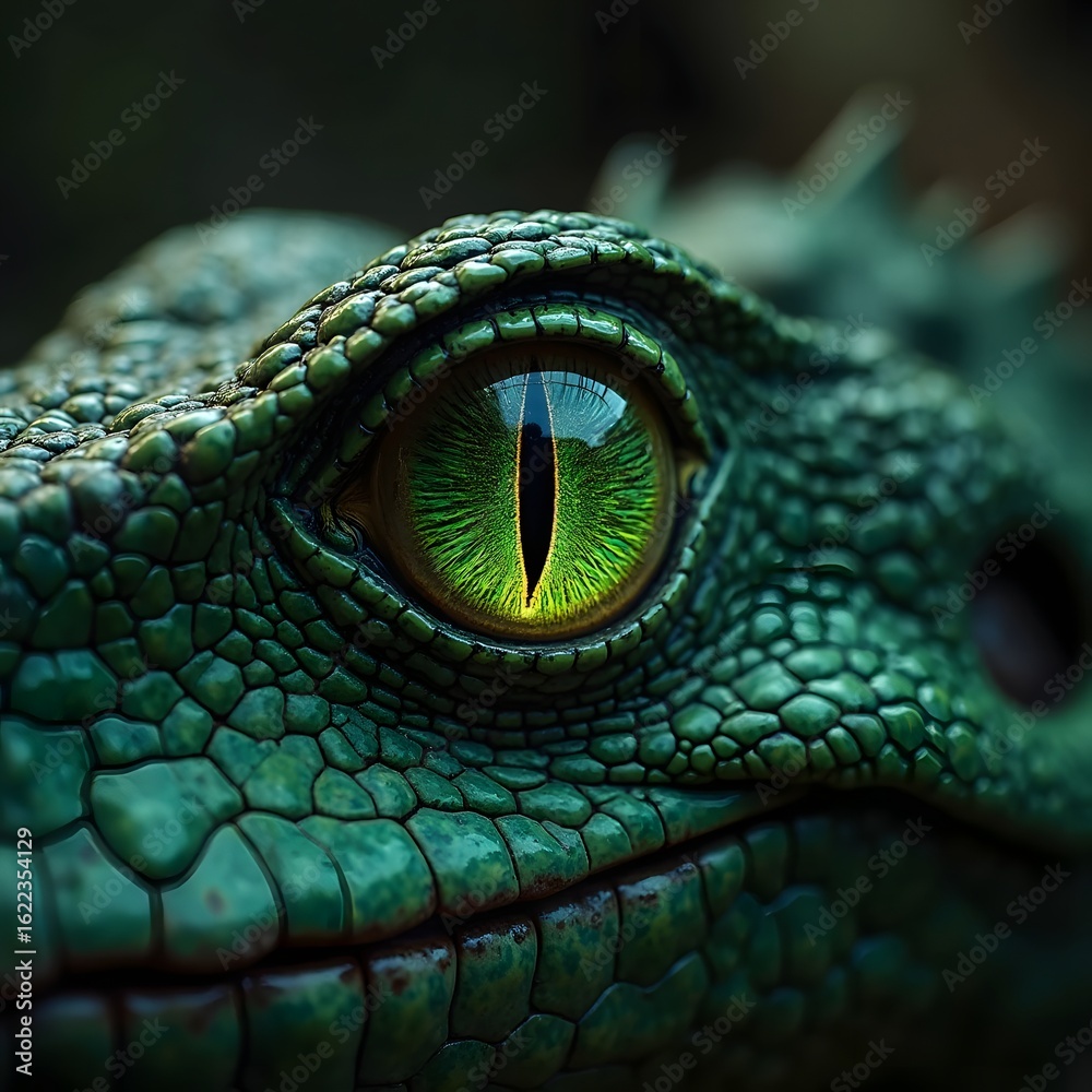 Fototapeta premium Close-up photograph of an animal's eye