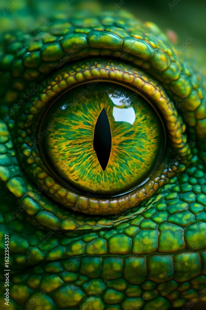 Obraz premium Close-up photograph of an animal's eye