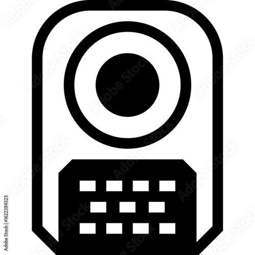 Vector of Doorbell Camera Icon