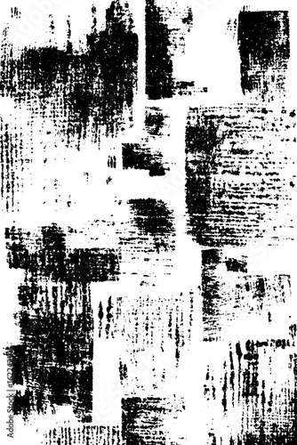Wallpaper Mural Abstract ink pressure blotches in black and white for textured design and background Torontodigital.ca