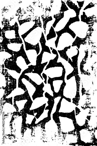 High detail monochrome brain folds texture for grunge design