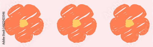 Mint green floral washi tape with vintage daisies seamless floral washi tape decorative border for scrapbooking and stationery design