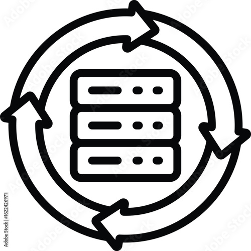 Visualizes movement of information
