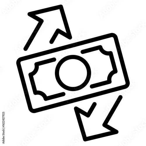 Currency Fluctuation Icon