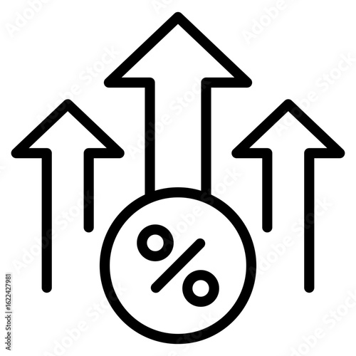 High Interest Rate Icon