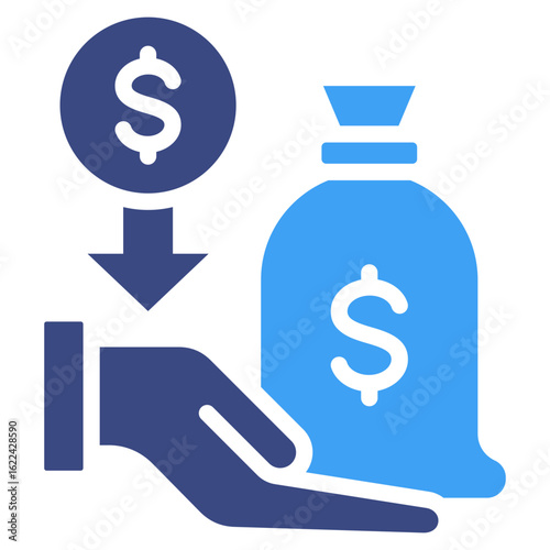 Financial Loss Icon