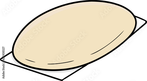 Illustration of steamed bun
