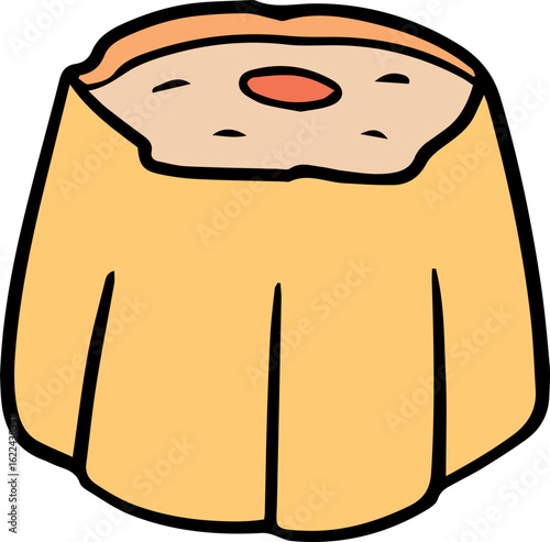 Illustration of chinese snack
