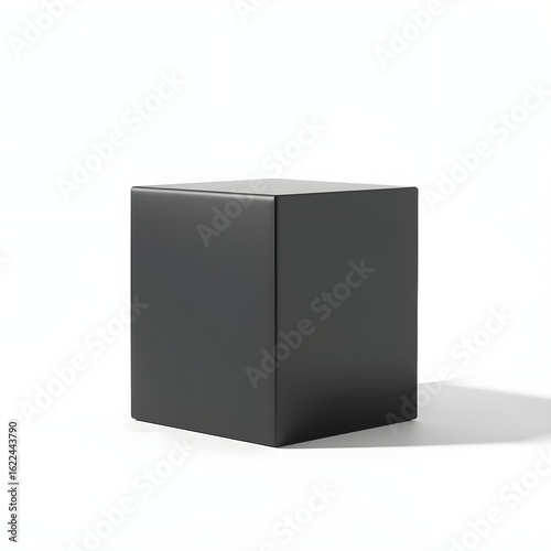 black box isolated on white