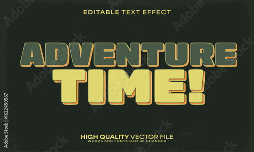 Retro classic text effect, editable text effect and vintage 3d font style bold shadow oldschool poster design