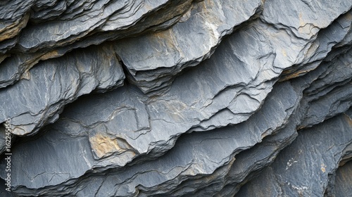 Wallpaper Mural Close-up view of layered rock formations. Torontodigital.ca