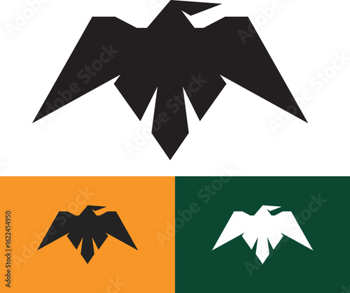 Geometric Eagle Logo