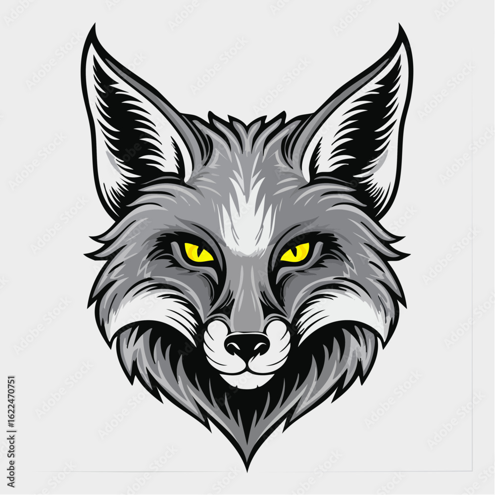 Fototapeta premium fox head