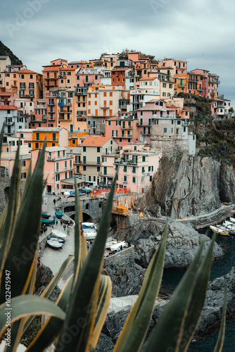 Cinque Terre is the Italian Riviera. One of the best trekking routes in the world. Manarolla, Riomaggiore, Vernazza.