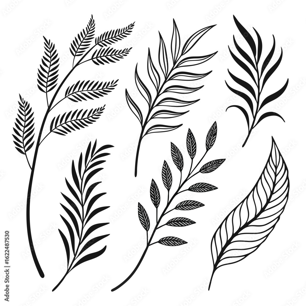 Obraz premium feathers seamless background