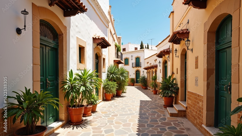 Obraz premium old houses in medina in Sousse, Tunisia 