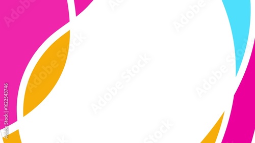 Abstract geometric shapes in vibrant colors (4)