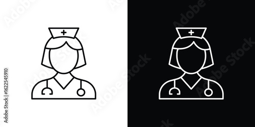 Nurse icons pack suitable for web and infographics