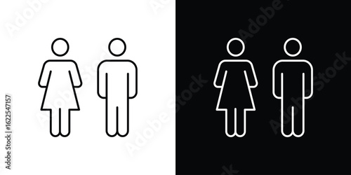 Toilet icons pack suitable for web and infographics