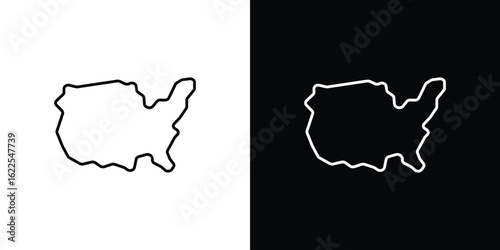 State country icons pack suitable for web and infographics