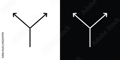 Split icons pack suitable for web and infographics