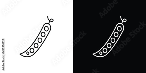 Peapod icons pack suitable for web and infographics