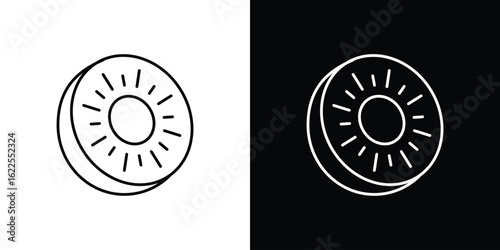 Kiwi icons pack suitable for web and infographics