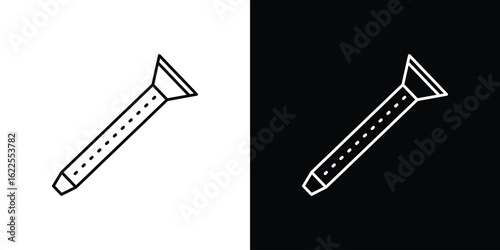 Flute icons pack suitable for web and infographics