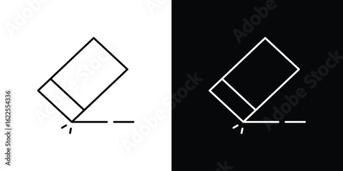 Eraser icons pack suitable for web and infographics